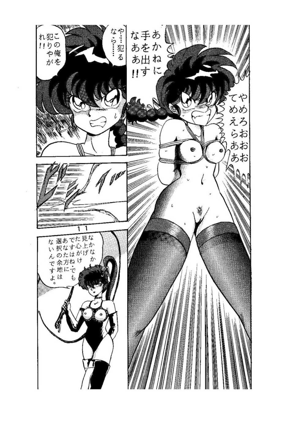 [Global One (Maro)] sadistic LaserDisc Kuro Bara-kan (Ranma 1/2) - Page 12