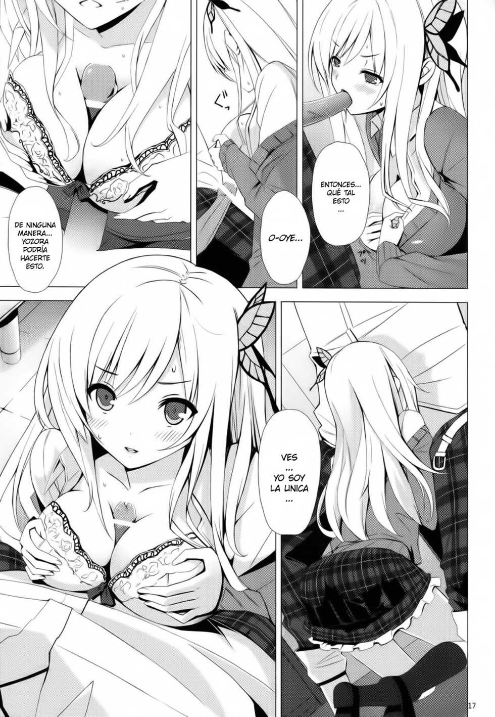 (C80) [Yellow avantgard (Mikoto Akemi)] B.F.F. (Boku wa Tomodachi ga Sukunai) [Spanish] [Koi Subs] - Page 16