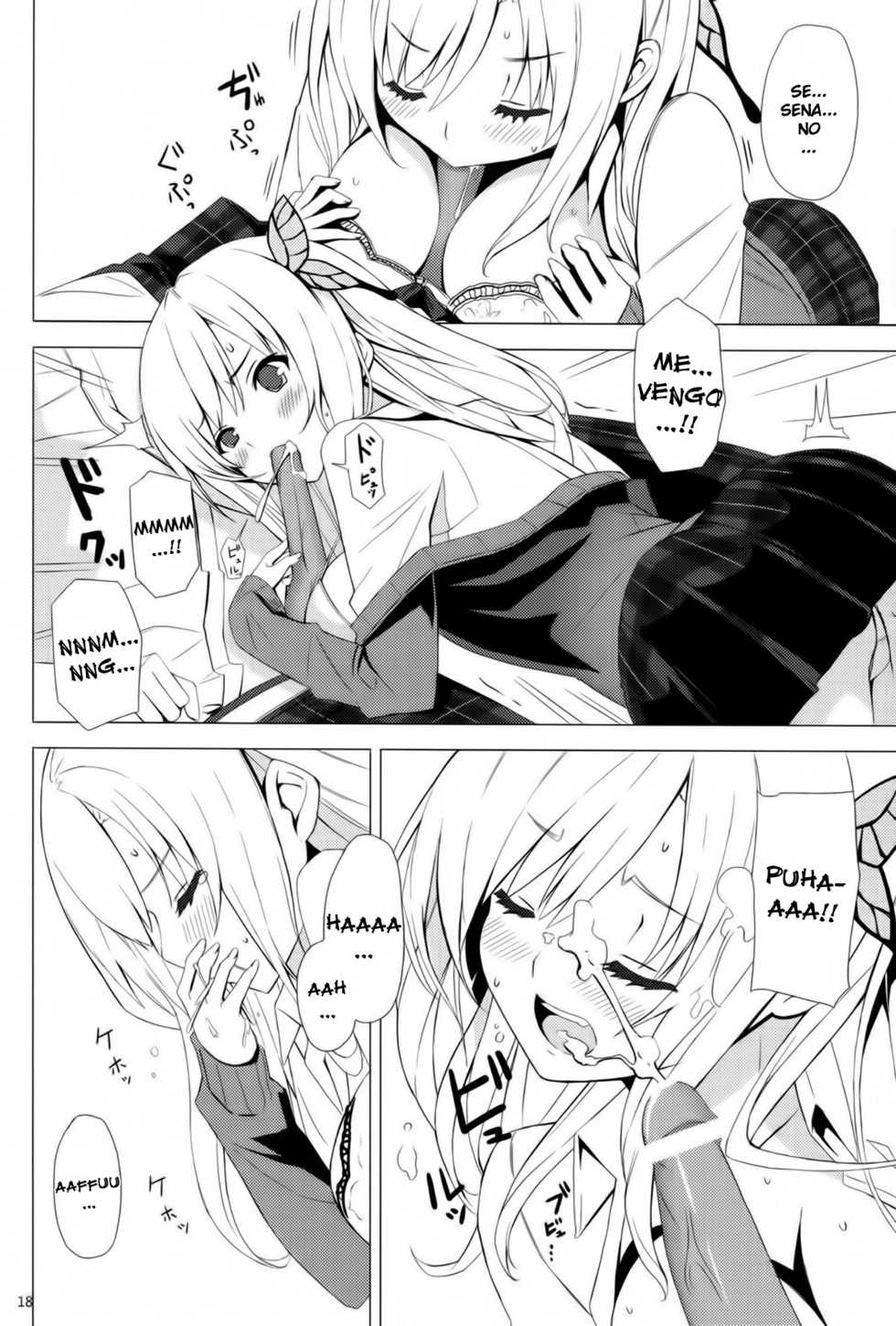 (C80) [Yellow avantgard (Mikoto Akemi)] B.F.F. (Boku wa Tomodachi ga Sukunai) [Spanish] [Koi Subs] - Page 17