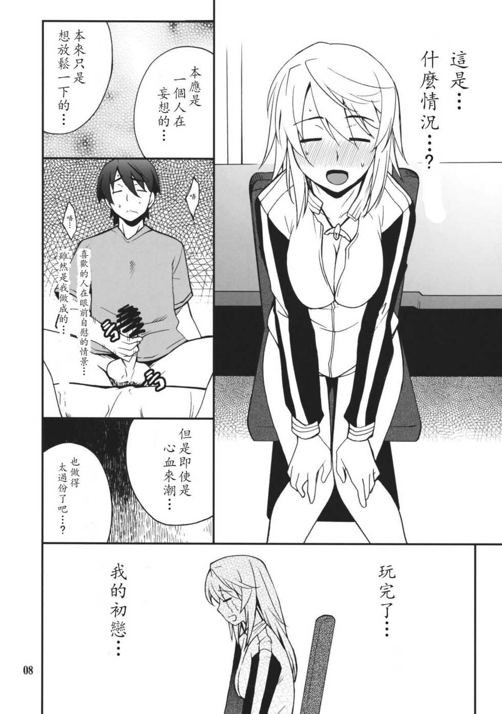 (COMIC1☆5) [P-FOREST (Hozumi Takashi)] Charlotte de Night (IS <Infinite Stratos>) [Chinese] [soulrr 個人漢化] - Page 8
