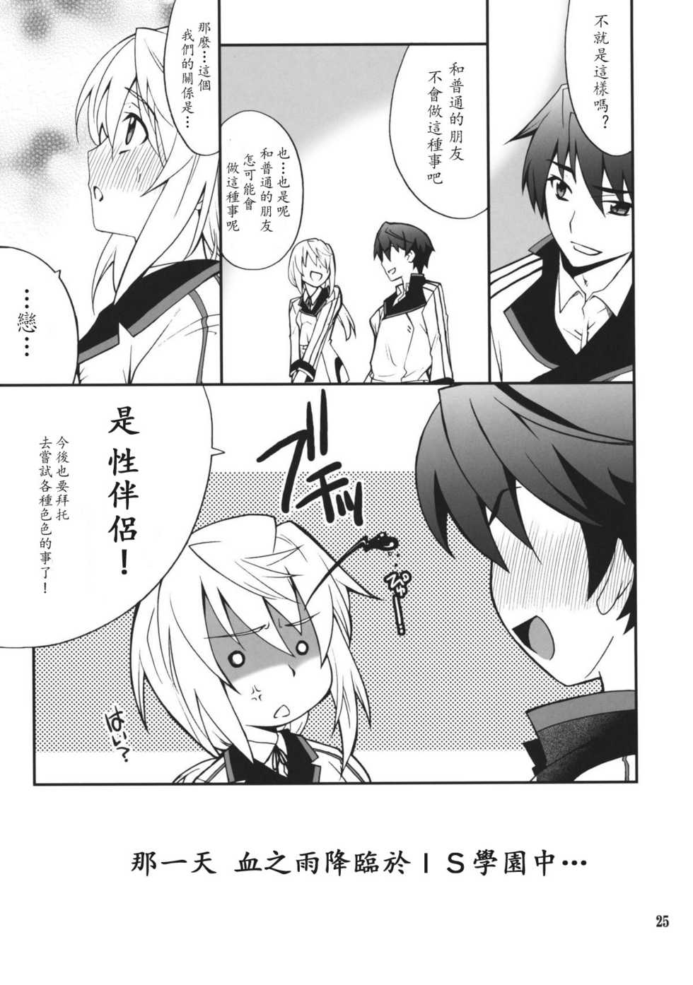 (COMIC1☆5) [P-FOREST (Hozumi Takashi)] Charlotte de Night (IS <Infinite Stratos>) [Chinese] [soulrr 個人漢化] - Page 25