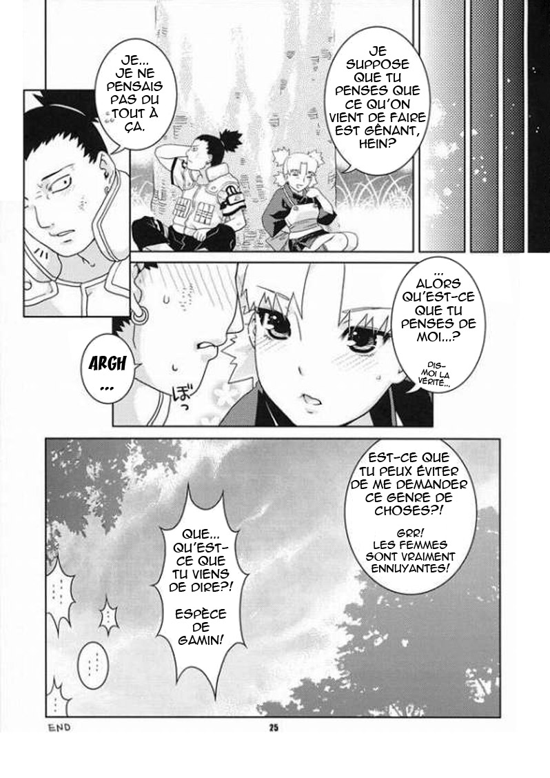 (C68) [Nekomataya (Nekomata Naomi)] Nakisuna no Yoru | Night of Crying Sand (Naruto) [French] [www.neko-france.com] - Page 23