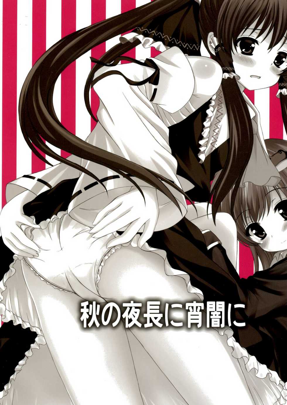 (C79) [Aki no Yonaga ni Yoiyami ni] Shoutai ga Bareta Kekka ga Kore dayo!!? (Touhou Project) - Page 26