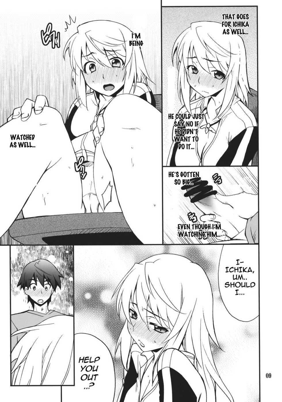 (COMIC1☆5) [P-FOREST (Hozumi Takashi)] Charlotte de Night (IS <Infinite Stratos>) [English] [life4Kaoru] - Page 9