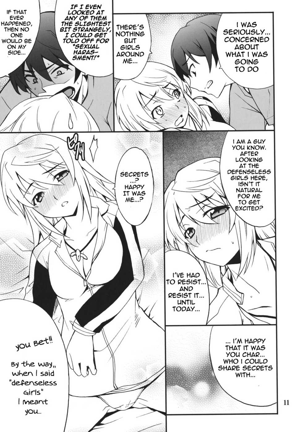 (COMIC1☆5) [P-FOREST (Hozumi Takashi)] Charlotte de Night (IS <Infinite Stratos>) [English] [life4Kaoru] - Page 11