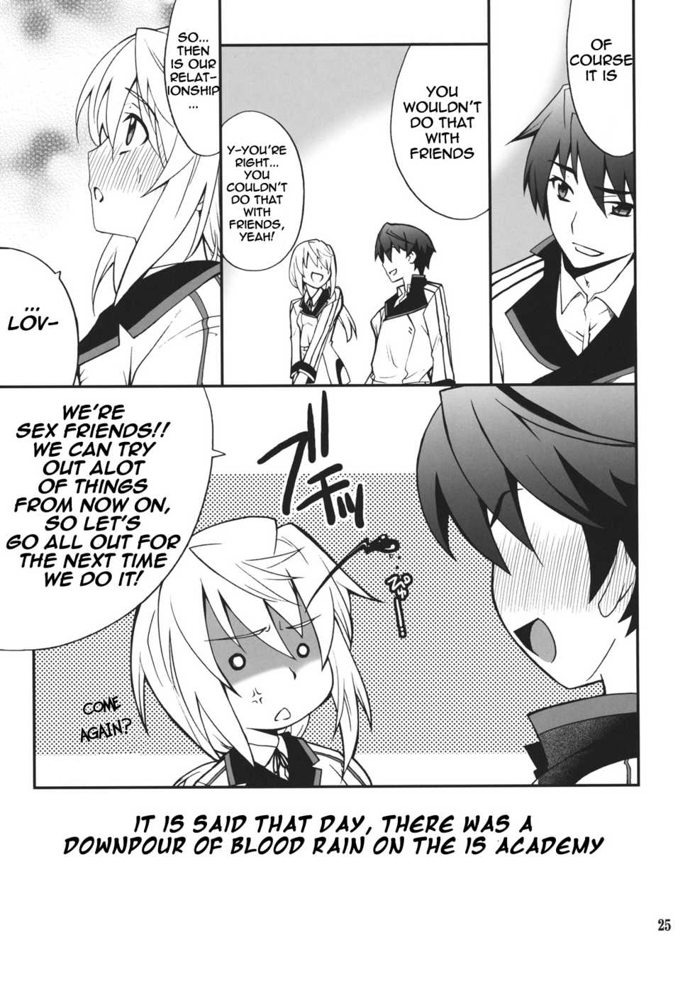 (COMIC1☆5) [P-FOREST (Hozumi Takashi)] Charlotte de Night (IS <Infinite Stratos>) [English] [life4Kaoru] - Page 25