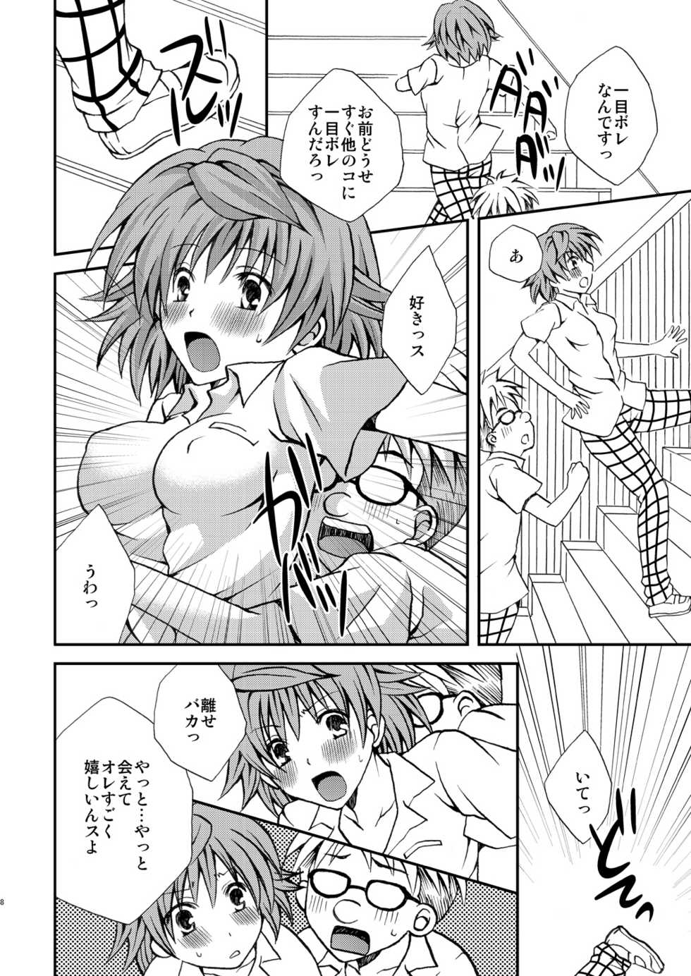(C80) [Hyogetsu (Momonoki Fum)] Trans Trouble (To Love-Ru) - Page 8