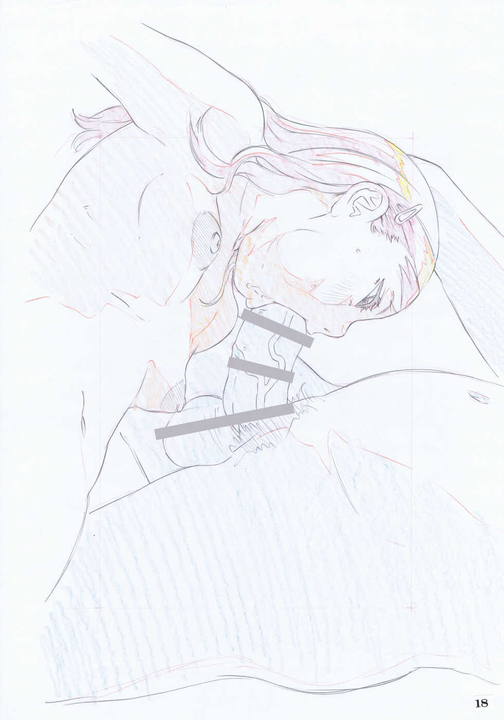 (C80) [Momonga Club (Hayashibara Hikari)] Rakugaki-s 16 ~Original Shoujo Enpitsu Genga shuu~ - Page 19