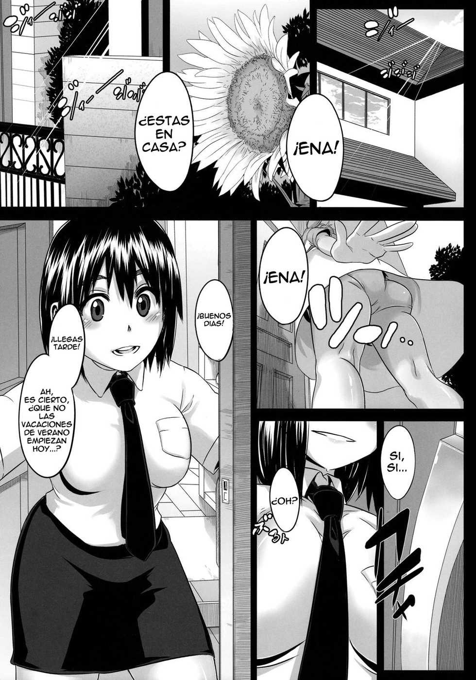 (C76) [DA HOOTCH (ShindoL)] Four Leaf Lover | Amante de 4 Hojas (Yotsubato!) [Spanish] =P666HF= - Page 3