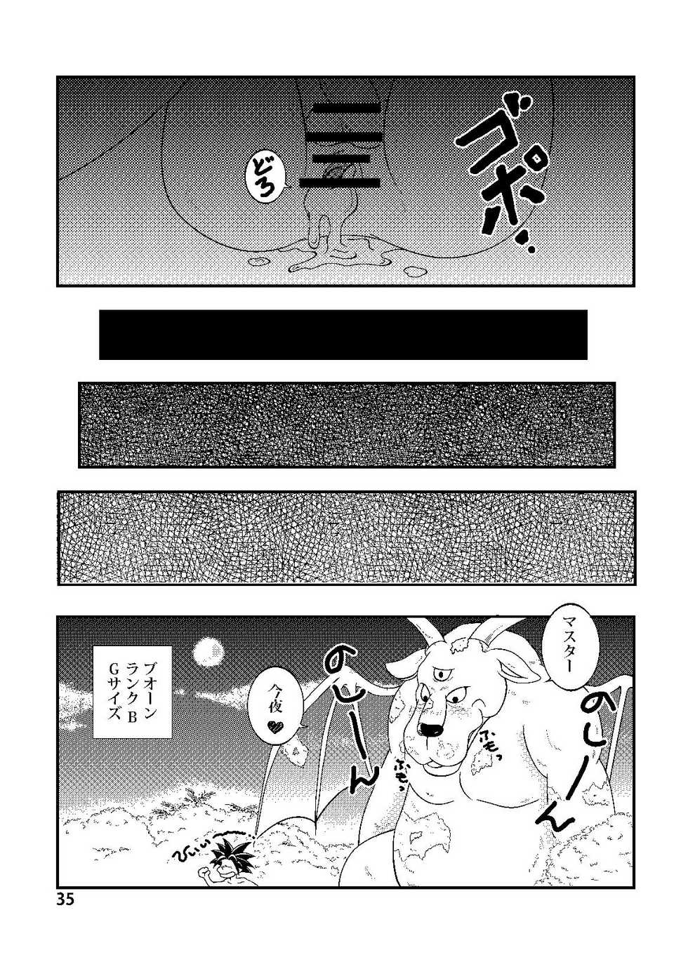 (C80) [Beasty Gang (MAK.S)] Monster Maniacs (Dragon Quest Monster Joker 2) - Page 34