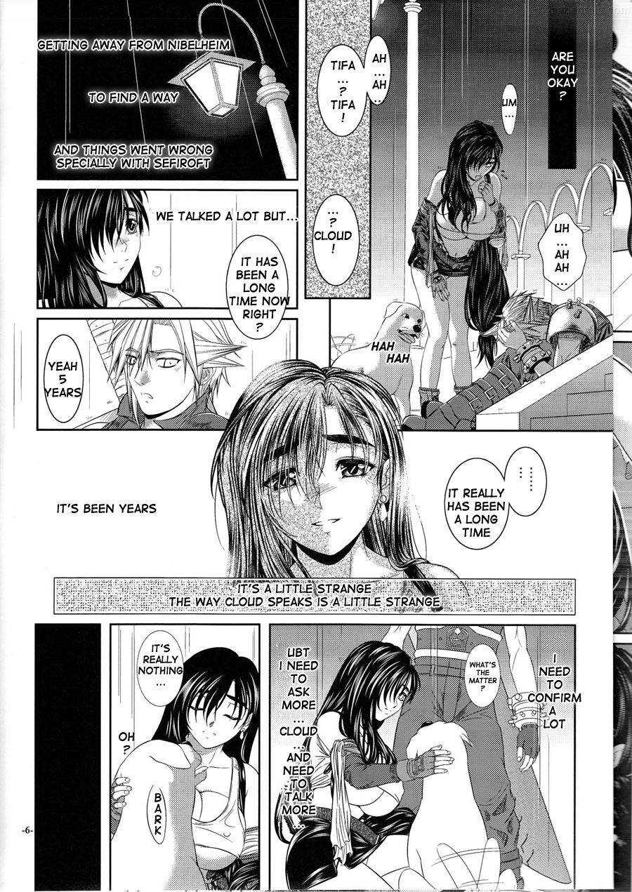 (C78) [12KAFFEINS (Shidaka Akikuni)] Sleeping Beauty (Final Fantasy VII) [English] [Rewrite] - Page 6