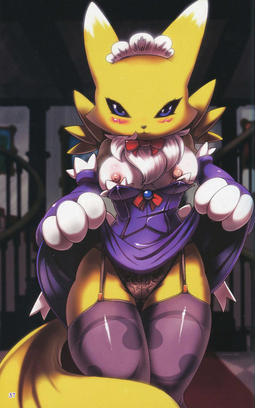 (Fur-st 2) [EIXIN'S DRAWER (Various)] Minnna no RENAMON Yellow 100% (Digimon Tamers) - Page 33