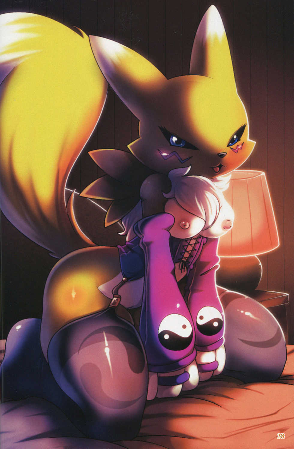 (Fur-st 2) [EIXIN'S DRAWER (Various)] Minnna no RENAMON Yellow 100% (Digimon Tamers) - Page 34