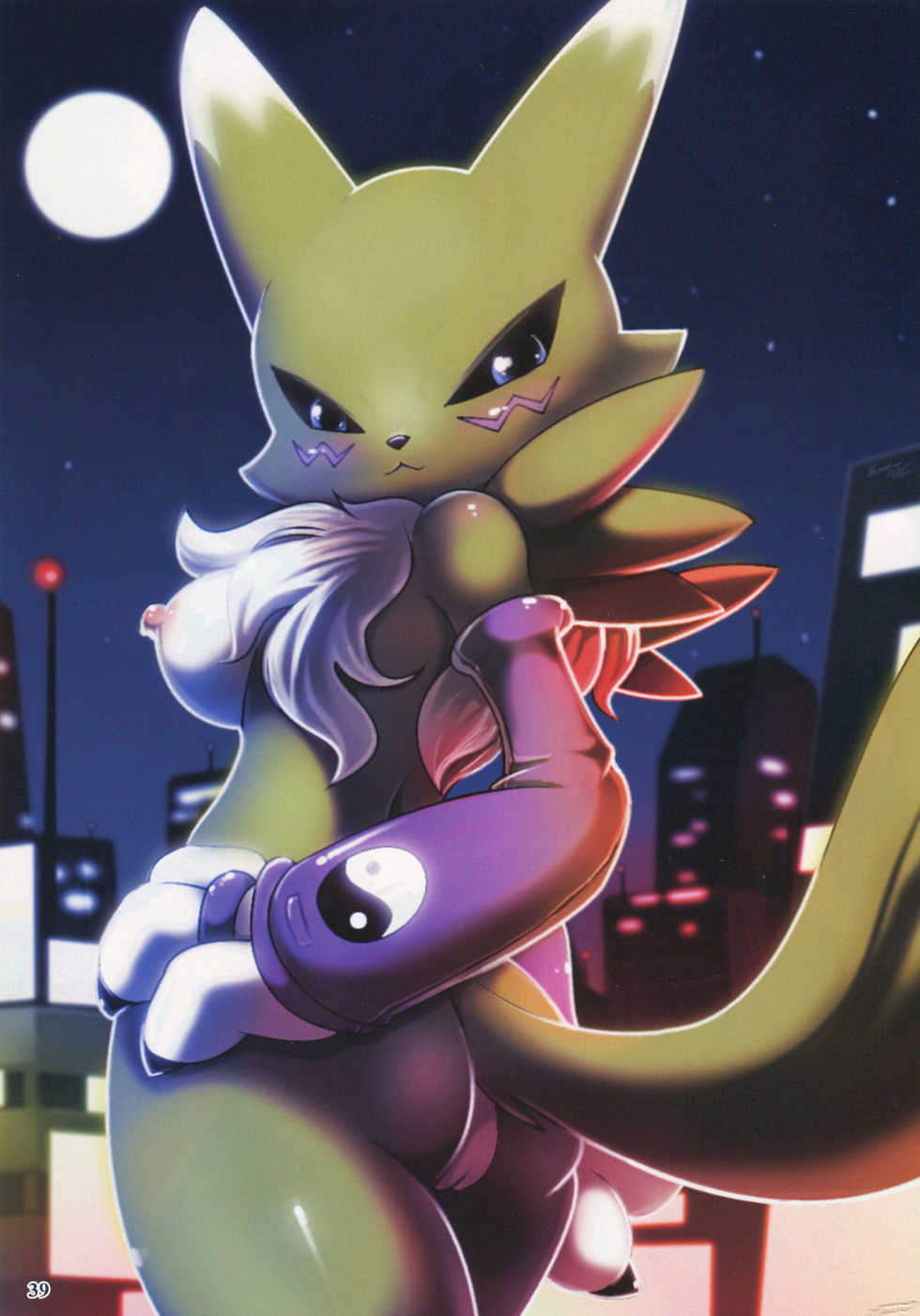 (Fur-st 2) [EIXIN'S DRAWER (Various)] Minnna no RENAMON Yellow 100% (Digimon Tamers) - Page 35