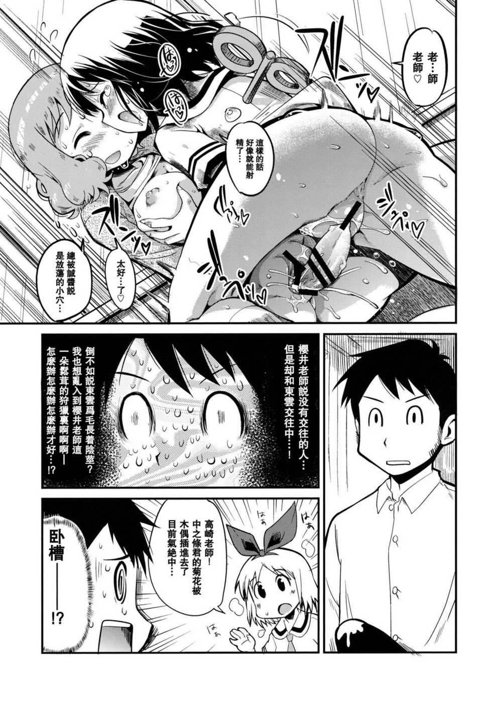 (C80) [Kenro Koubo (Orimoto Mimana)] Hinichijou (Nichijou) [Chinese] [空気系★汉化] - Page 14
