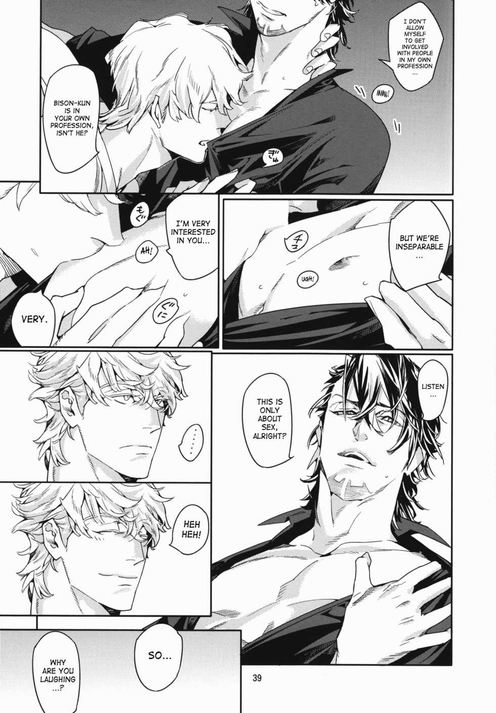 [Anettai Ajia Kikou (Watanabe Asia)] CANDY MAN (TIGER & BUNNY) [English] [SaHa] - Page 38