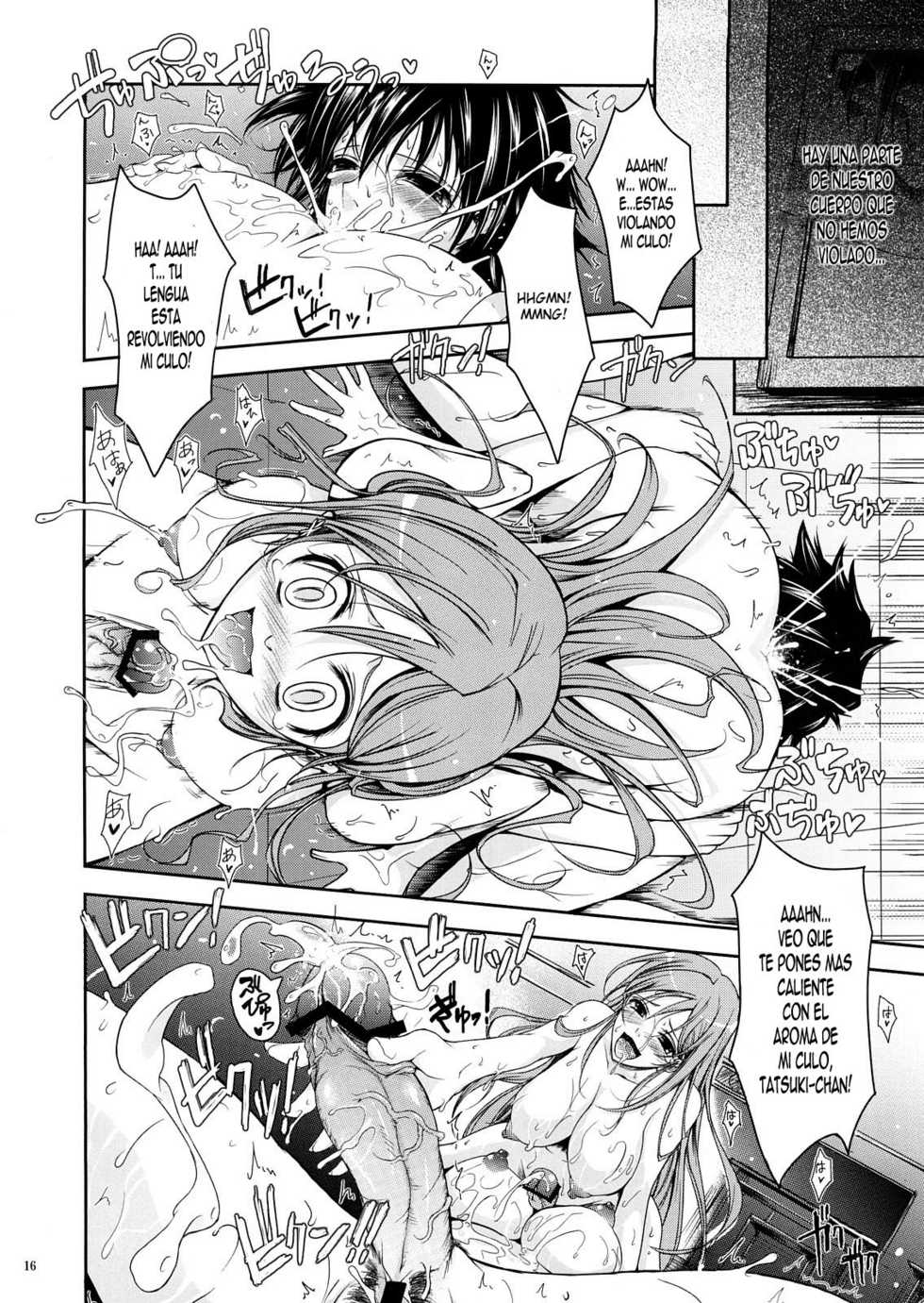 (C73) [Garyuh-Chitai (TANA)] Aki-Akane Chuuhen (Bleach) [Spanish] [ElMoeDela8] - Page 17