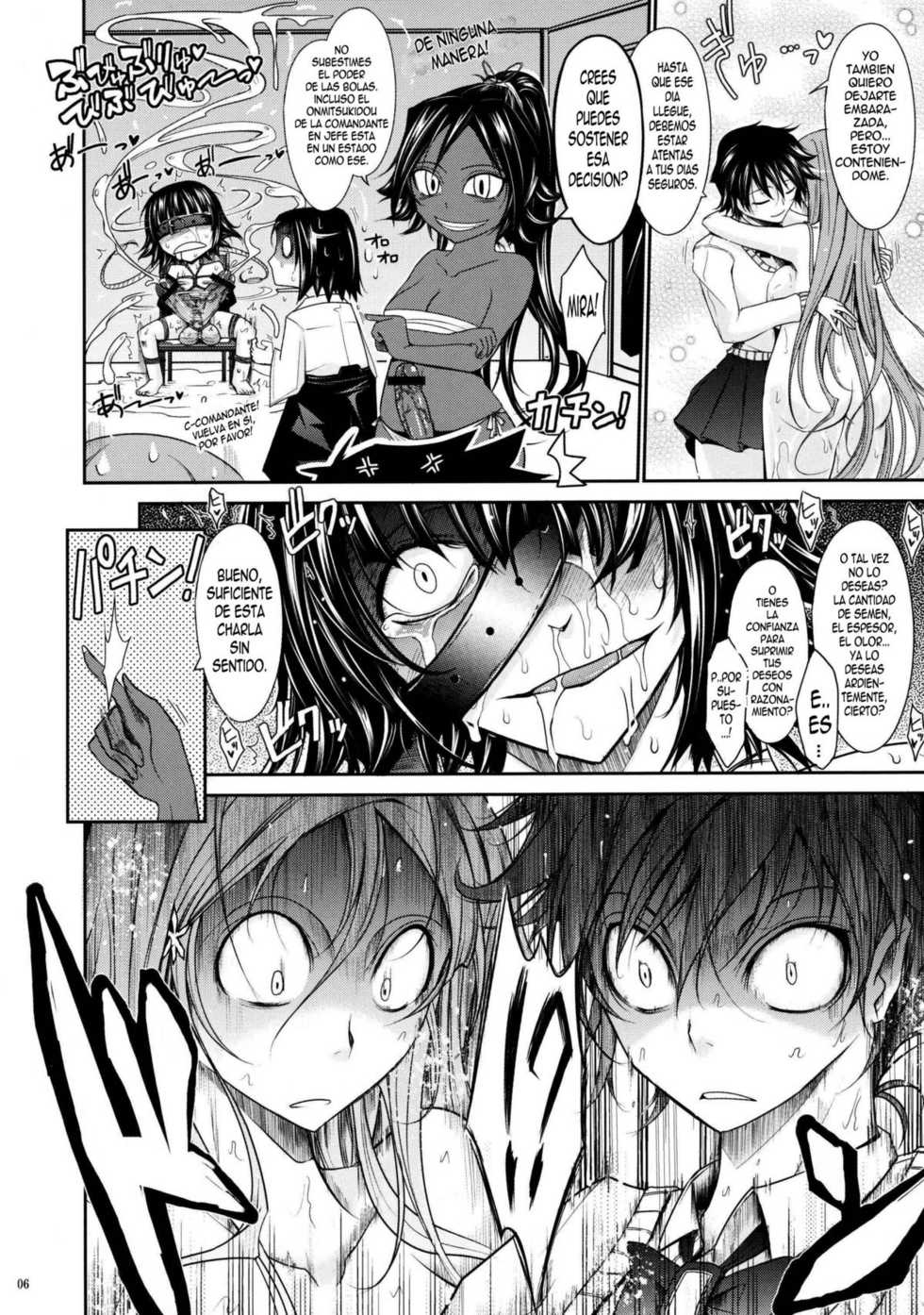 (C76) [Garyuh-Chitai (TANA)] Aki-Akane -Kouhen II- | Aki-Akane -Secuela 2- (Bleach) [Spanish] [El Moe de la 8] - Page 5