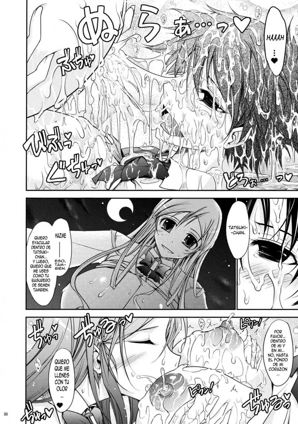 (C76) [Garyuh-Chitai (TANA)] Aki-Akane -Kouhen II- | Aki-Akane -Secuela 2- (Bleach) [Spanish] [El Moe de la 8] - Page 29