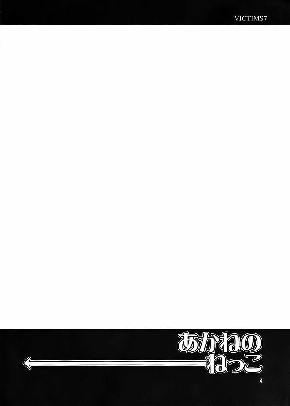 (C77) [Ketsukaseya (Ryuu Mokunen)] Akane no Nekko (Kämpfer) - Page 2