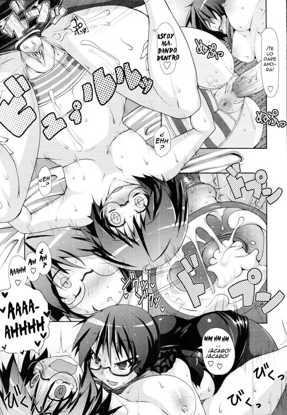 [Norutaru] Abunai Kagaku to Onee-chan (COMIC Tenma 2010-4) [Spanish] [Biblioteca Hentai] [Decensored] - Page 19