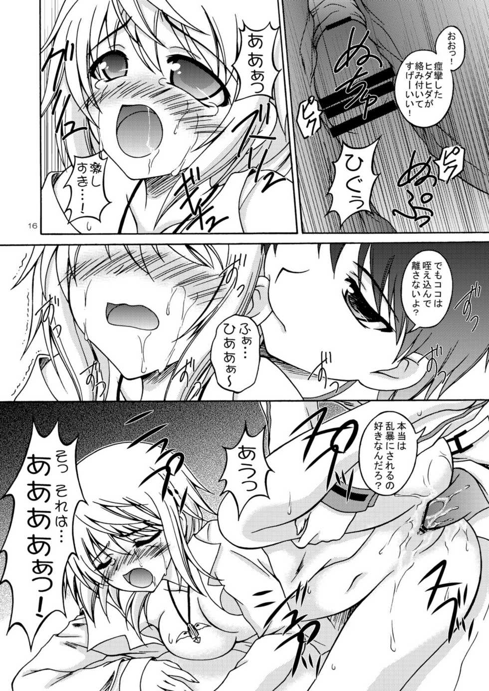 [Red Ribbon Revenger (Hayama, Kamihara Mizuki, Makoushi)] Ore to Char ga Konna ni Midareru Wake ga nai (IS <Infinite Stratos>) - Page 15