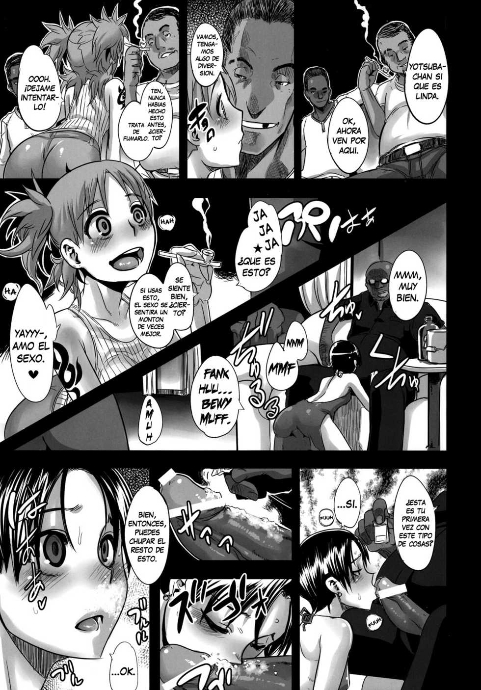 (C78) [DA HOOTCH (ShindoL)] Four Leaf Lover 2 | Amante de 4 Hojas 2 (Yotsubato!) [Spanish] =P666HF= - Page 11