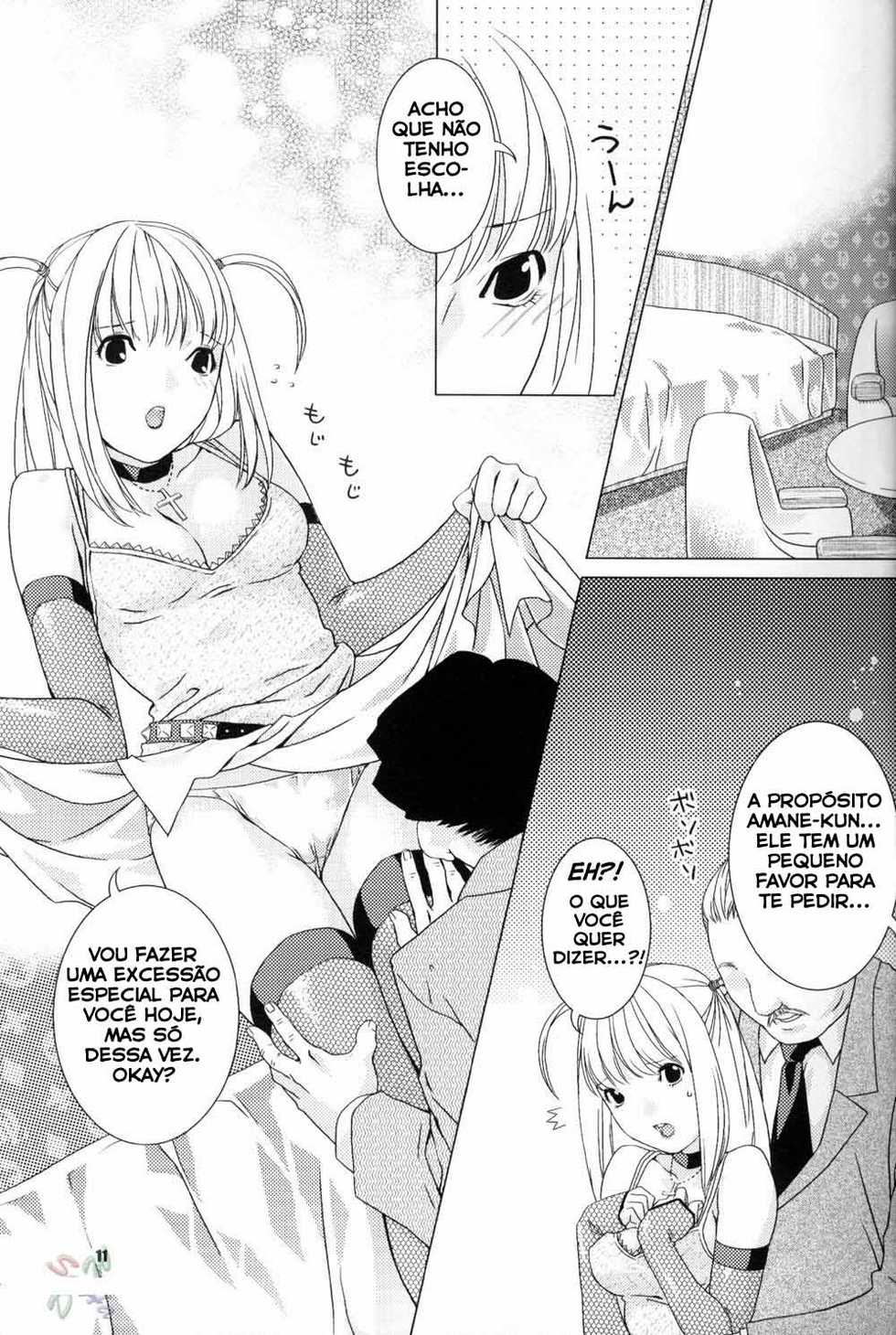 (ComiComi 7) [Nekomataya (Nekomata Naomi)] Misa Note (Death Note) [Portuguese-BR] [HentaiHeart] - Page 10