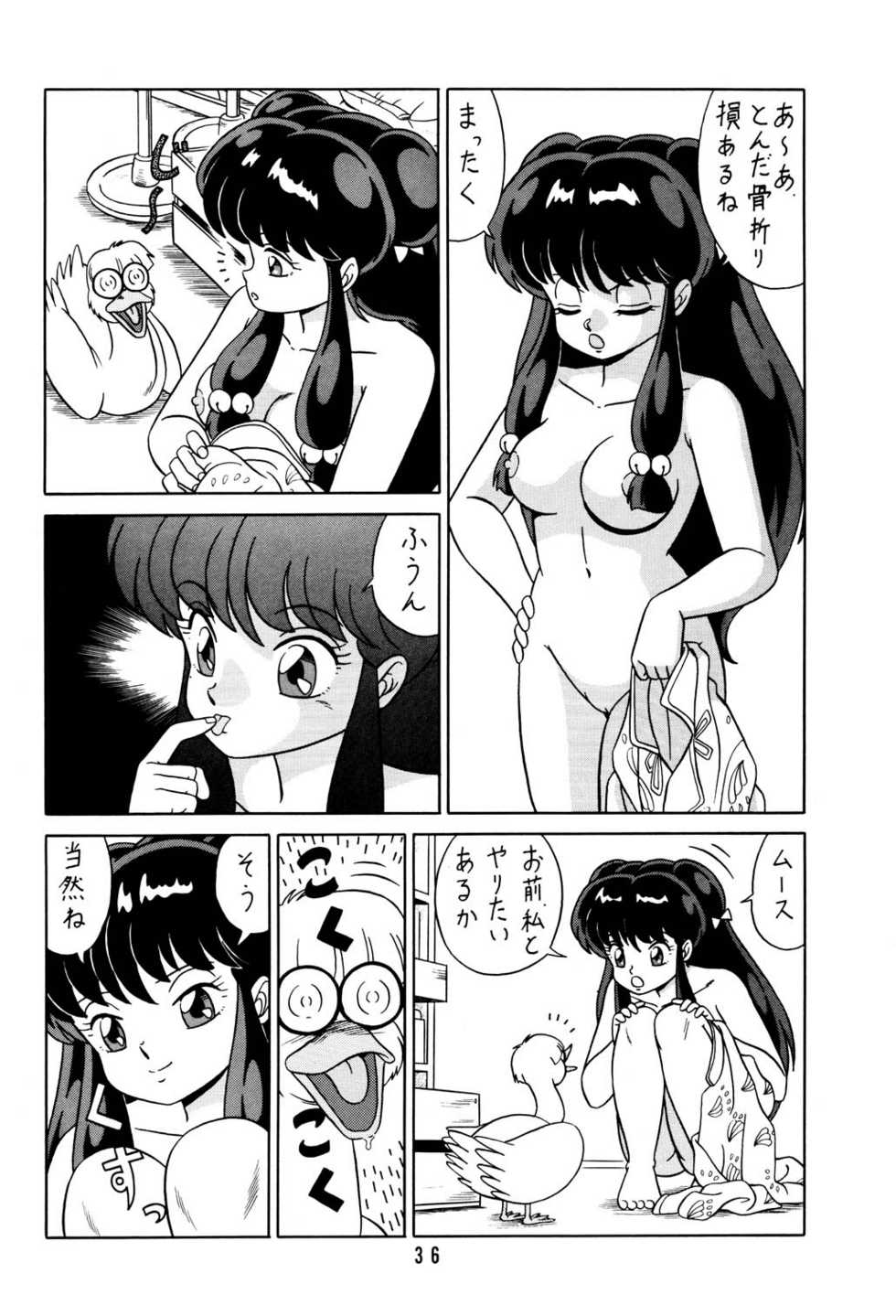 [Takashita-ya (Taya Takashi)] Tendou-ke no Musume-tachi Vol. 2 (Ranma 1/2) - Page 35