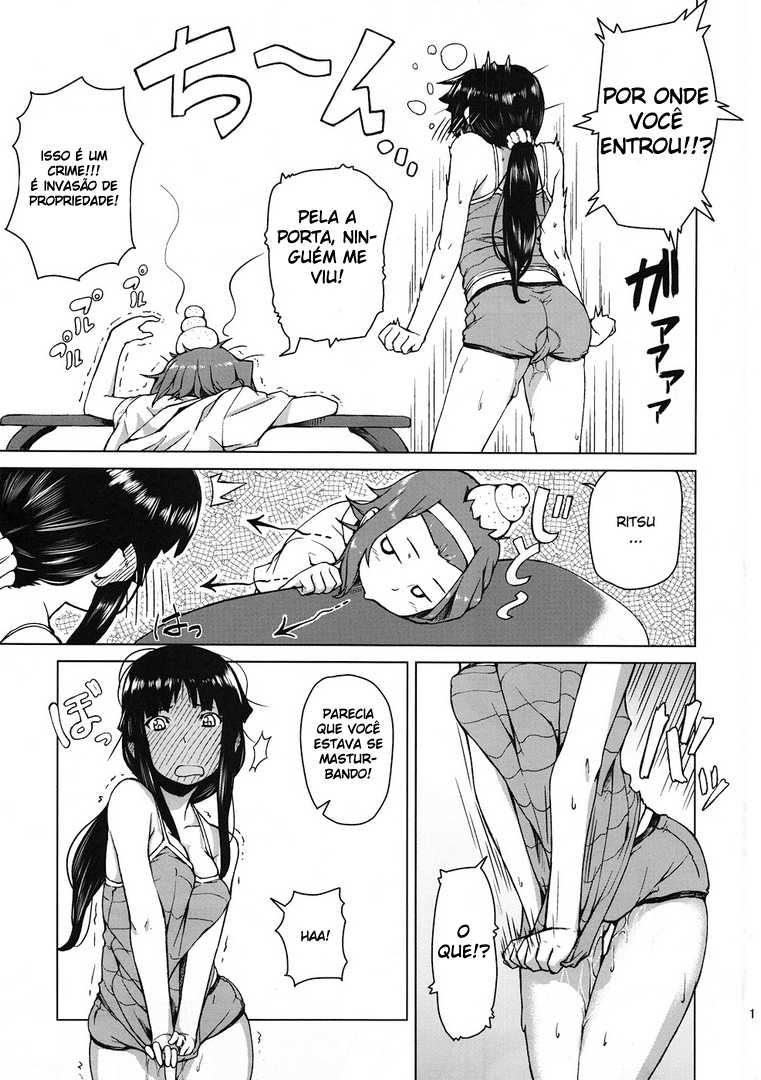 (C78) [Kyuukeijo no Higashi (Aduma Ren)] Sweet girls (K-ON!) [Portuguese-BR] [Hentai Arimasu] - Page 10