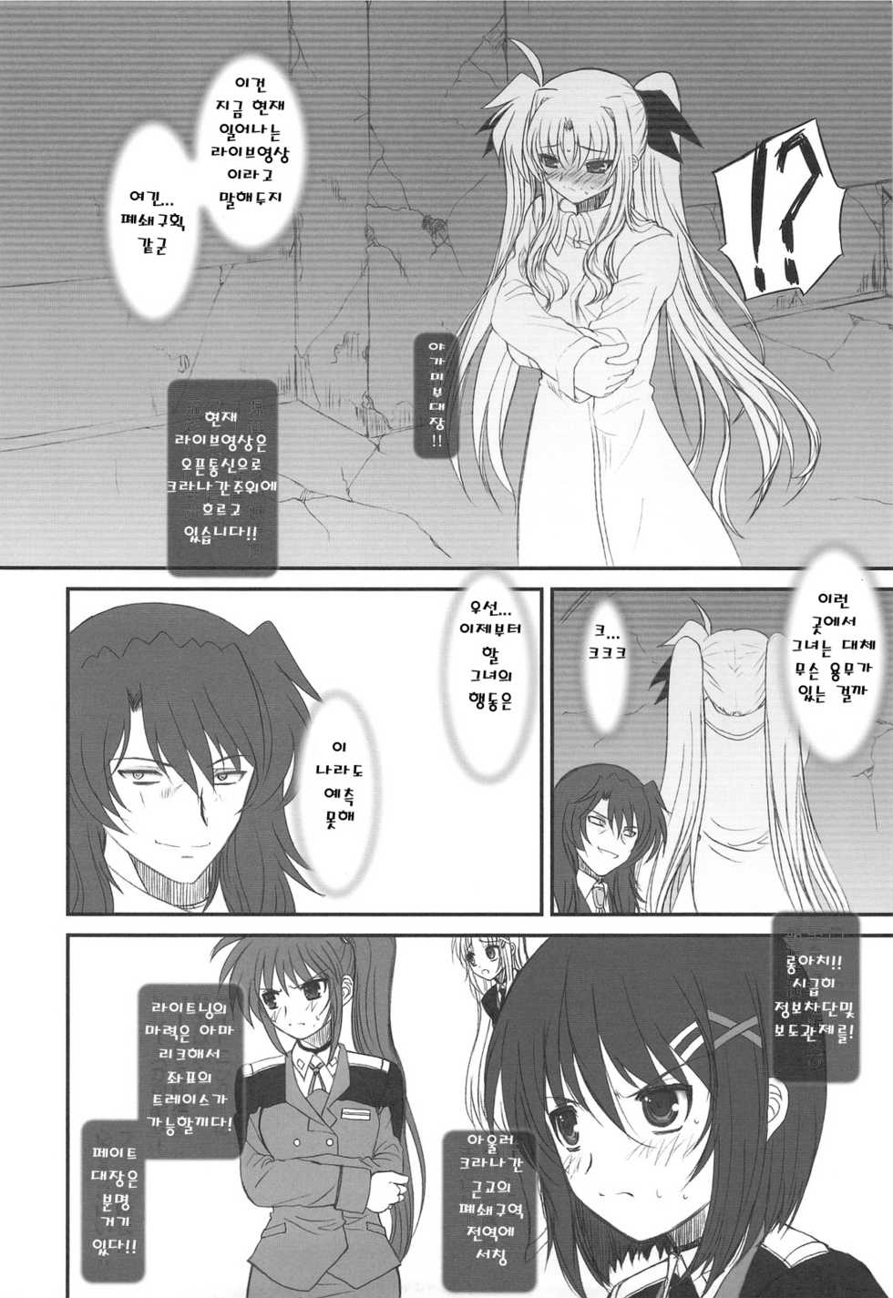 (C75) [Dieppe Factory (Alpine)] FATE FIRE WITH FIRE 2 (Mahou Shoujo Lyrical Nanoha)(korean) - Page 2