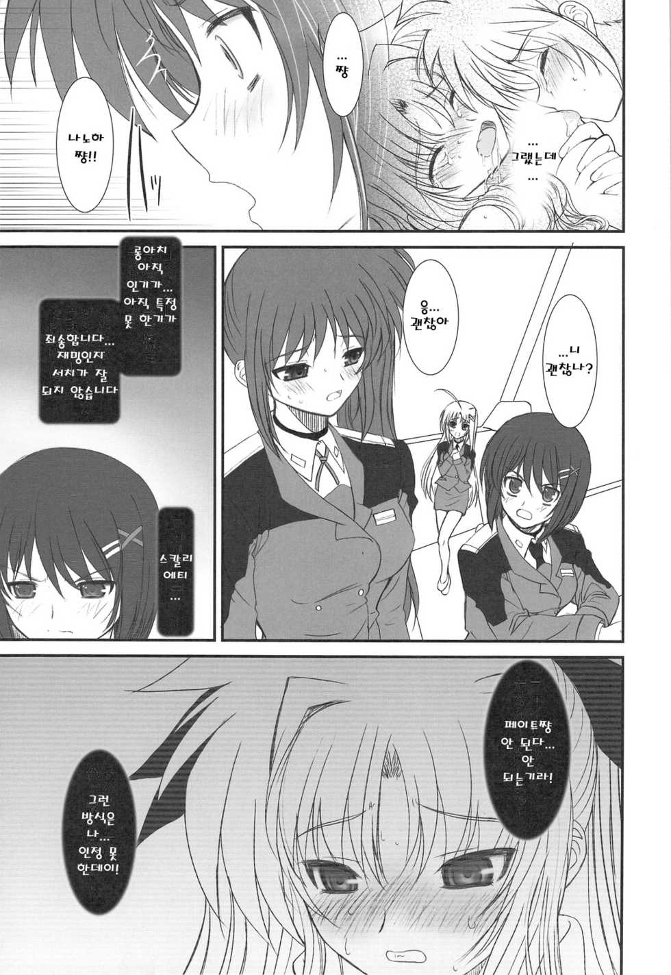 (C75) [Dieppe Factory (Alpine)] FATE FIRE WITH FIRE 2 (Mahou Shoujo Lyrical Nanoha)(korean) - Page 5