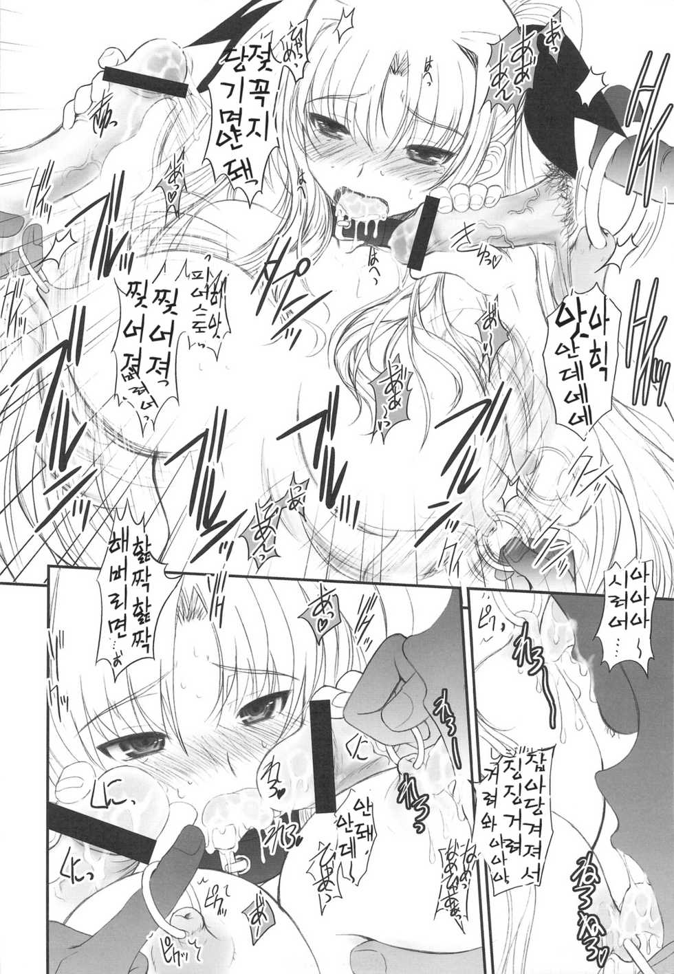 (C75) [Dieppe Factory (Alpine)] FATE FIRE WITH FIRE 2 (Mahou Shoujo Lyrical Nanoha)(korean) - Page 19