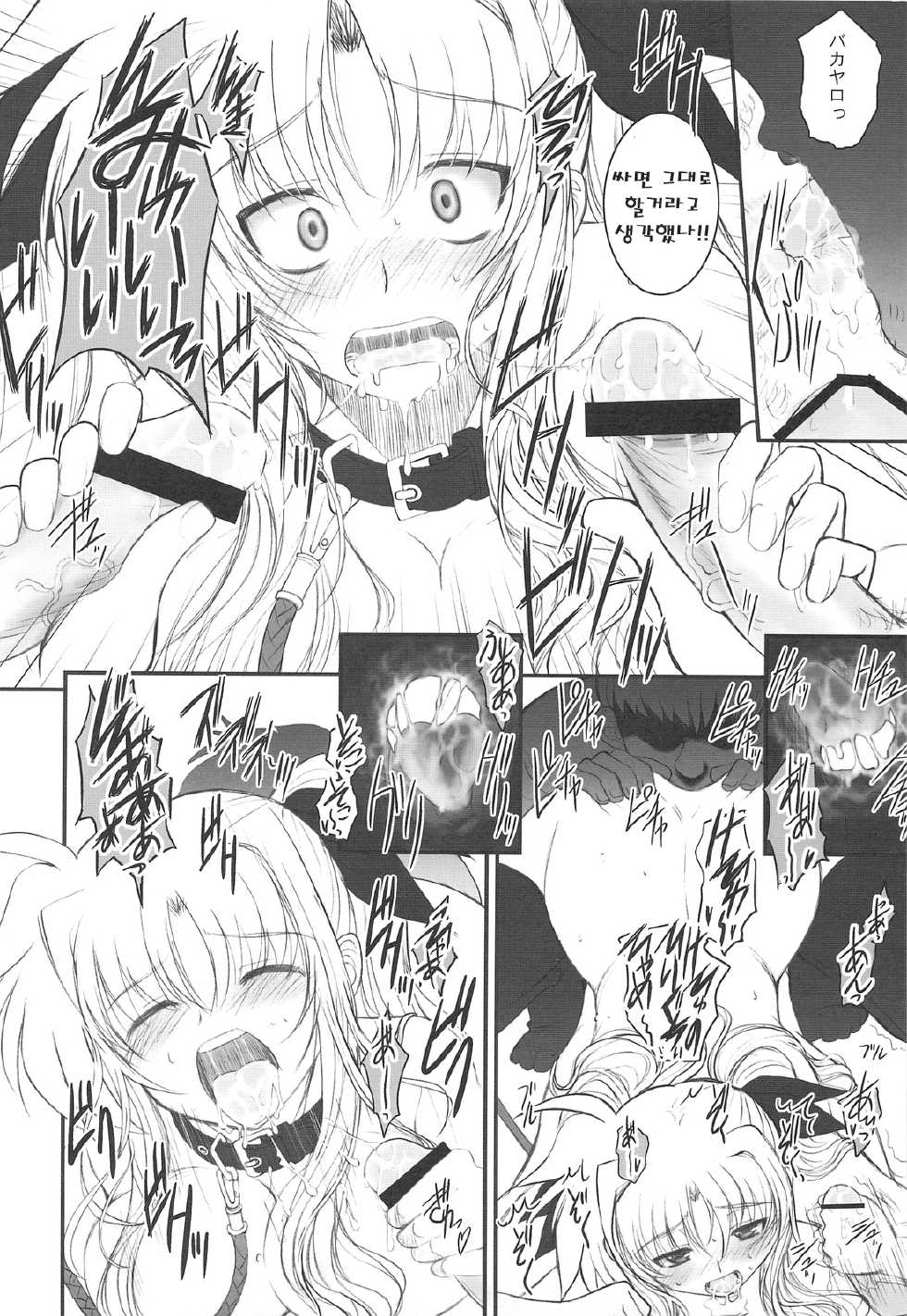 (C75) [Dieppe Factory (Alpine)] FATE FIRE WITH FIRE 2 (Mahou Shoujo Lyrical Nanoha)(korean) - Page 21