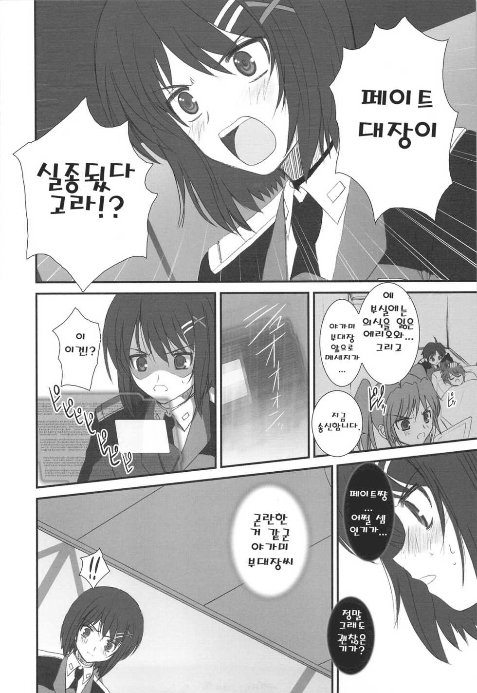 (C75) [Dieppe Factory (Alpine)] FATE FIRE WITH FIRE 2 (Mahou Shoujo Lyrical Nanoha)(korean) - Page 28