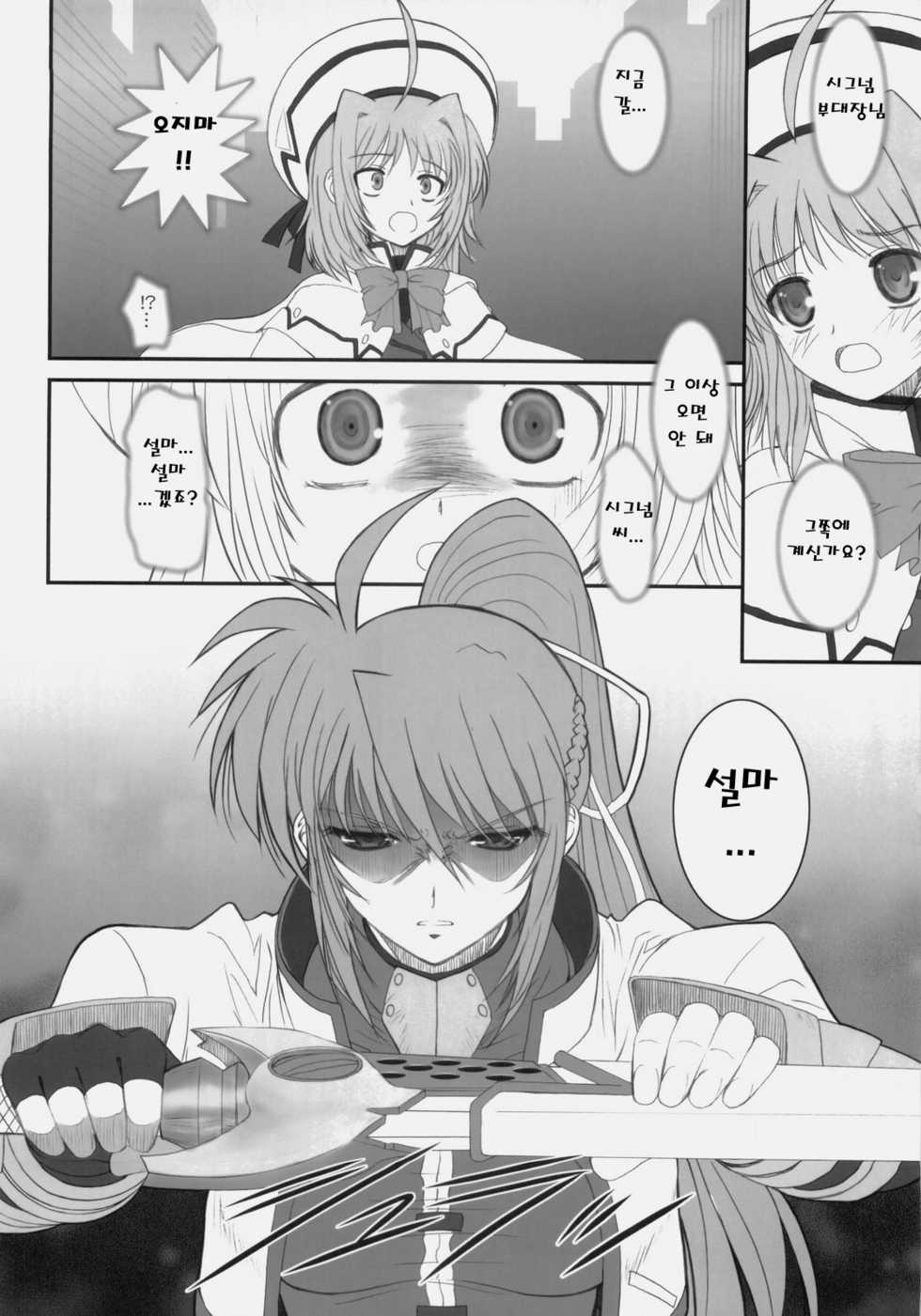 (C76) [Dieppe Factory (Alpine)] FATE FIRE WITH FIRE 3 (Mahou Shoujo Lyrical Nanoha) [Korean] - Page 26