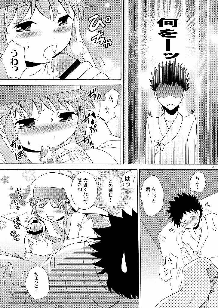 (C75) [inspi. (Izumi Rin)] Index no Hon nanda yo. (Toaru Majutsu no Index) - Page 22