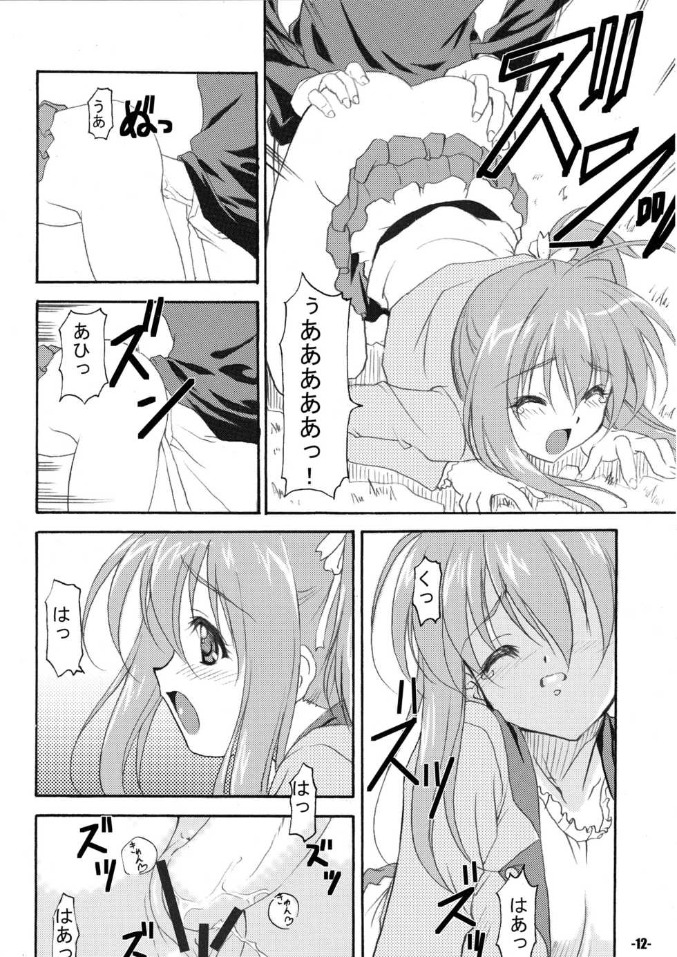 (C80) [Extage (Minakami Hiroki)] Hapi Hapi (Jewelpet Twinkle) - Page 12