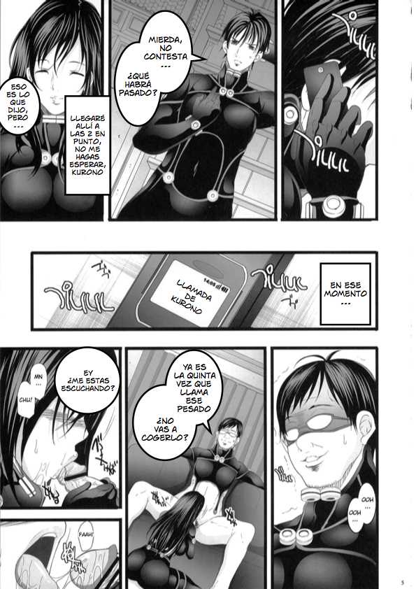[Youkai Tamanokoshi (CHIRO)] Saimin Kanojo (Gantz) [Spanish] - Page 3