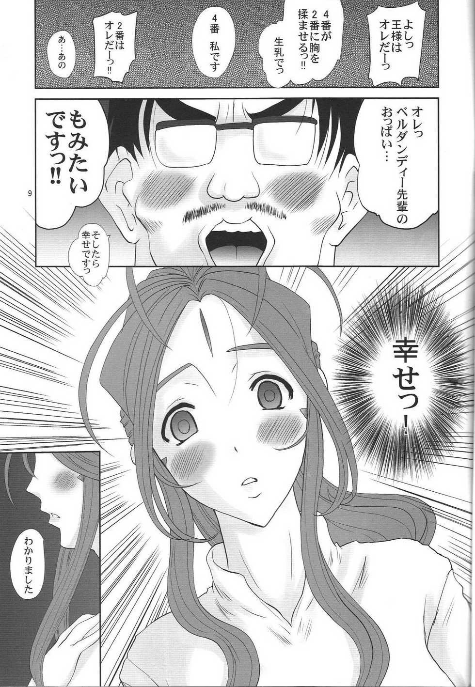 (C79) [Tenzan Koubou (Tenchuumaru)] Nightmare of My Goddess -Following road- (Ah! My Goddess!) - Page 8
