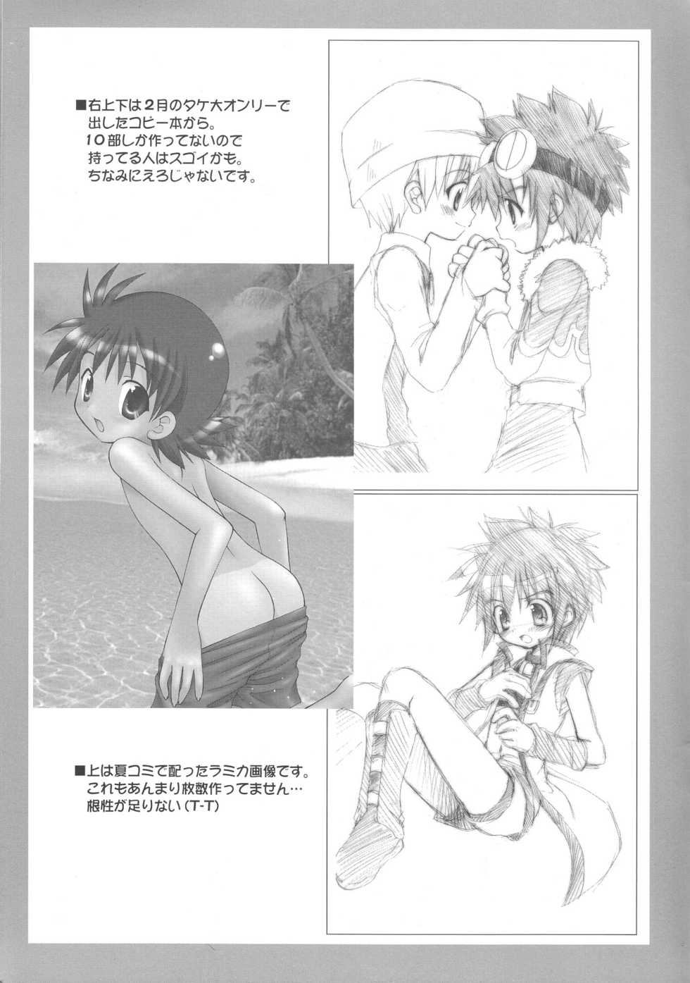 (Shotaket 8) [Houkago Paradise (Sasorigatame)] Digimon Adventure All Series Heroes (Digimon) - Page 16