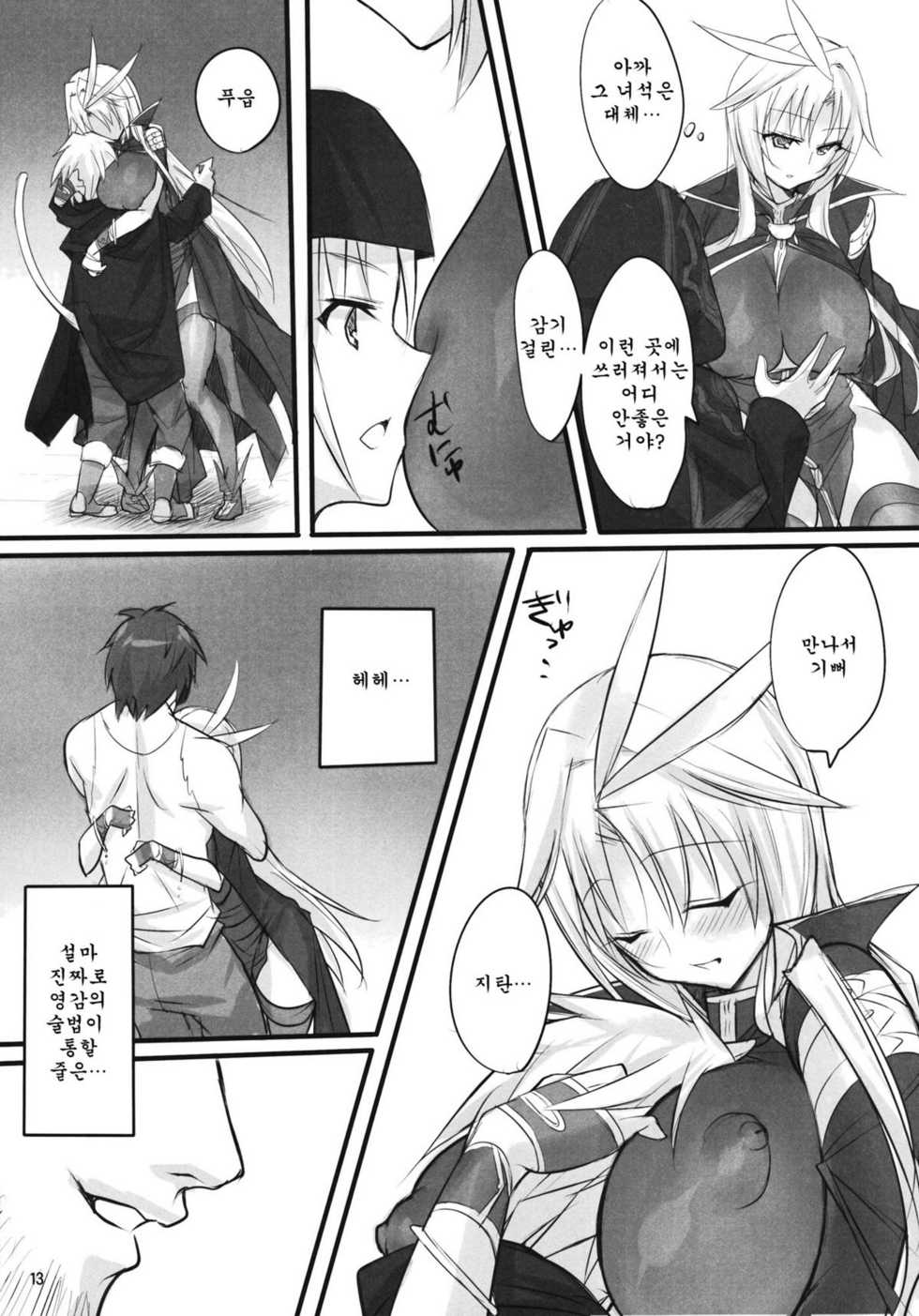 (C80) [pantwo (ZIZ)] Madoushi no Colostrum | Milk of the Magi (Final Fantasy IX) [Korean] {Team Arcana} - Page 12