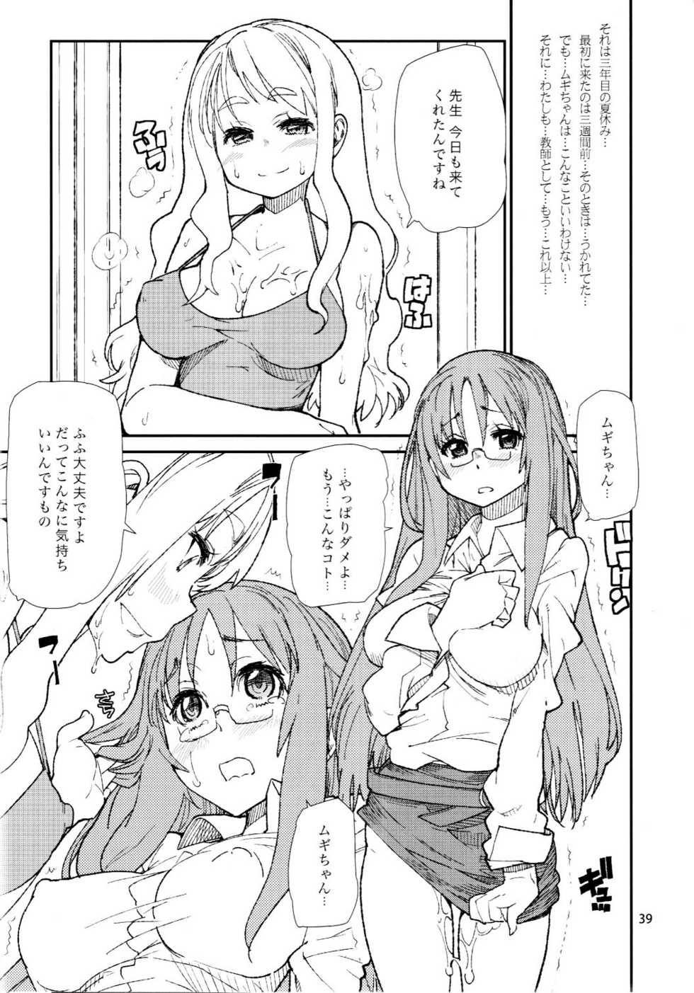 (C80) [Kanikieru (Tomoe Tenbu)] Chou Ritsu (K-ON!) - Page 38