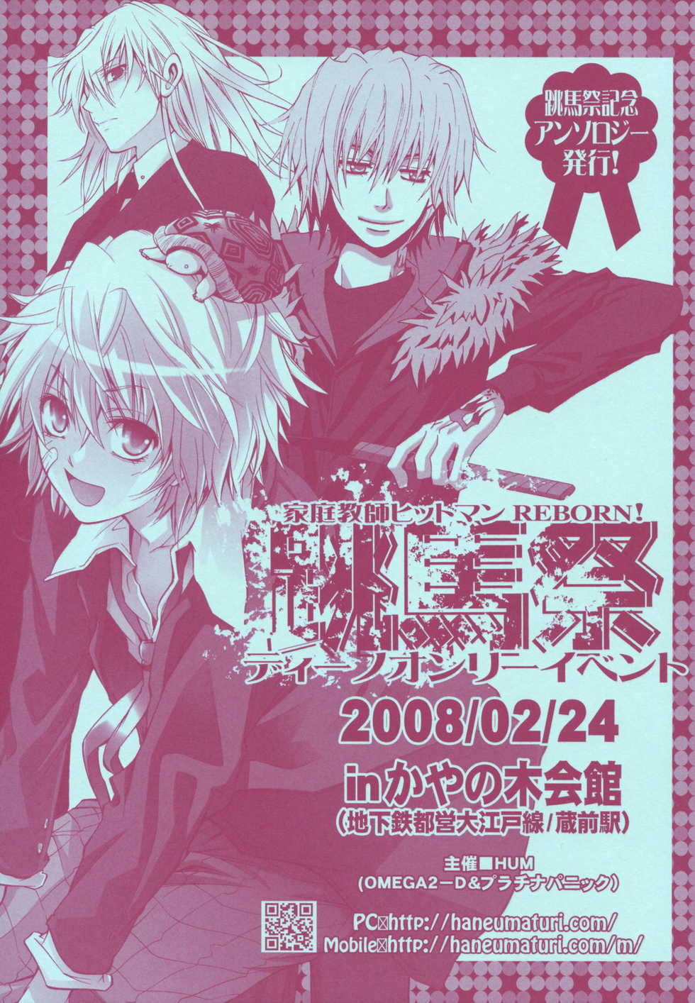 (C73) [OMEGA 2-D (Hibino Tomoki, Shima Seiryuu)] Mirai Senya Ichiya Emaki (Katekyo Hitman REBORN!) - Page 23