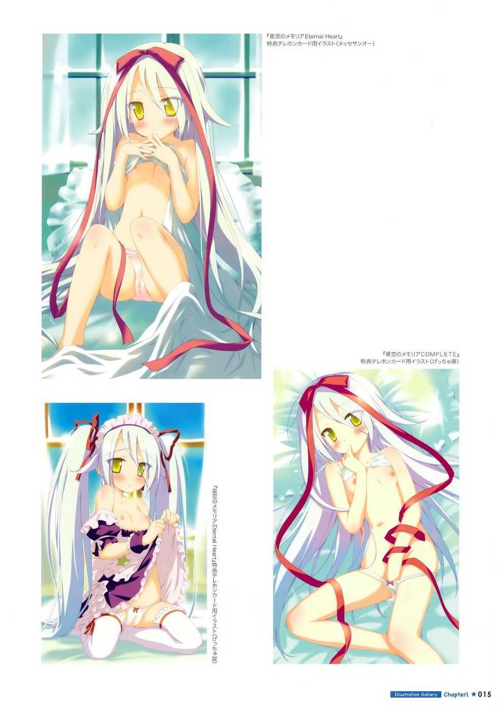 [Shida Kazuhiro] Shida Kazuhiro Artworks - Hoshizora no Memoria with Eternal Heart [Incomplete] - Page 13