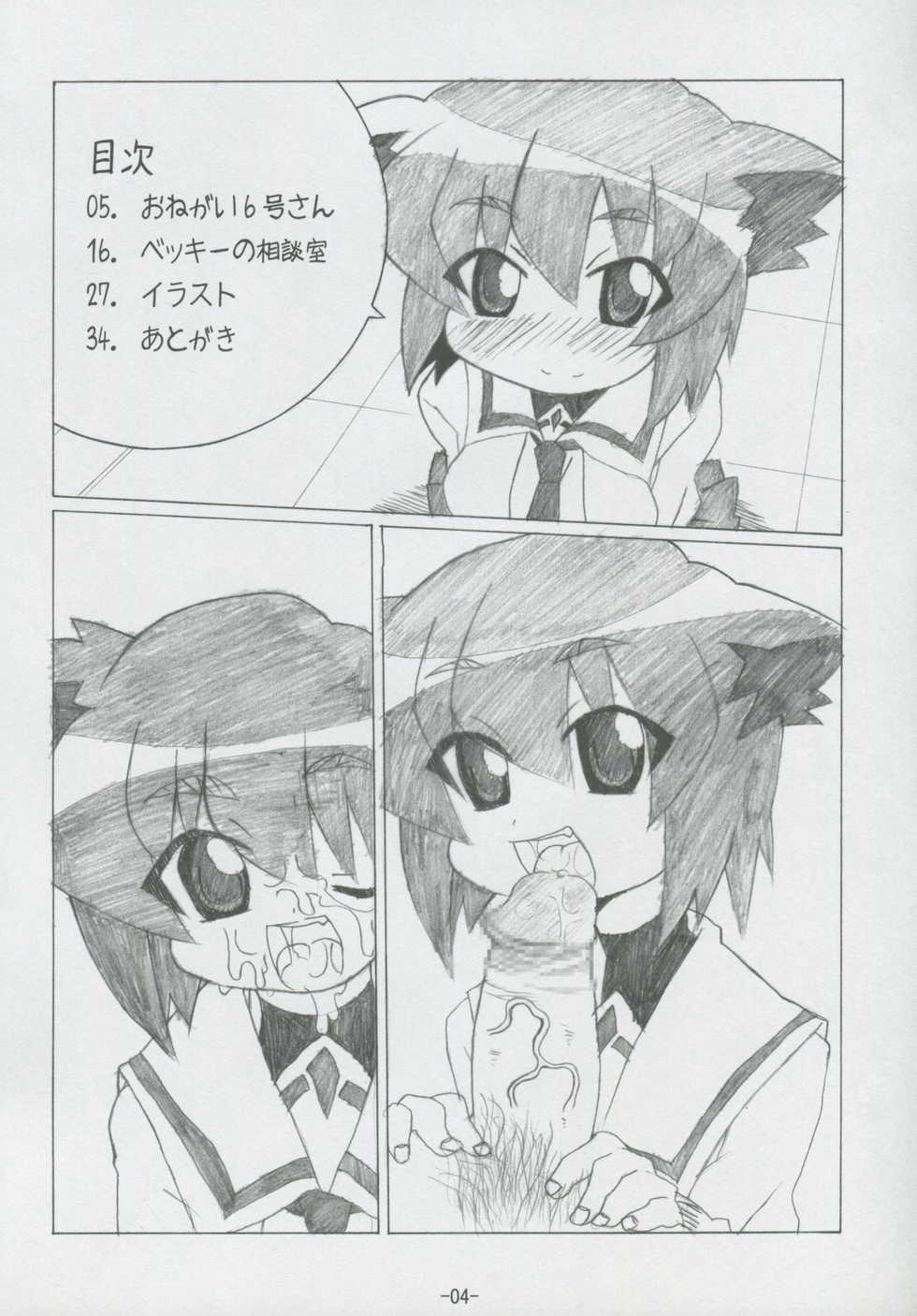 (C70) [BONUSSHOP (Hiraki Naoru)] DAY AFTER DAY (Pani Poni Dash) - Page 3