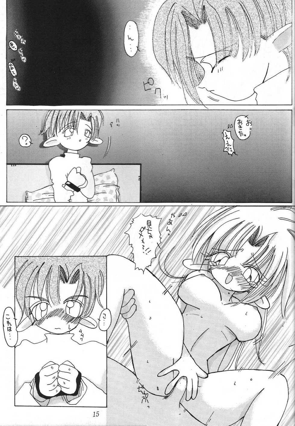 (C53) [Tsurikichi Doumei (Various)] Amigasa Nan Demo-R (Various) - Page 20