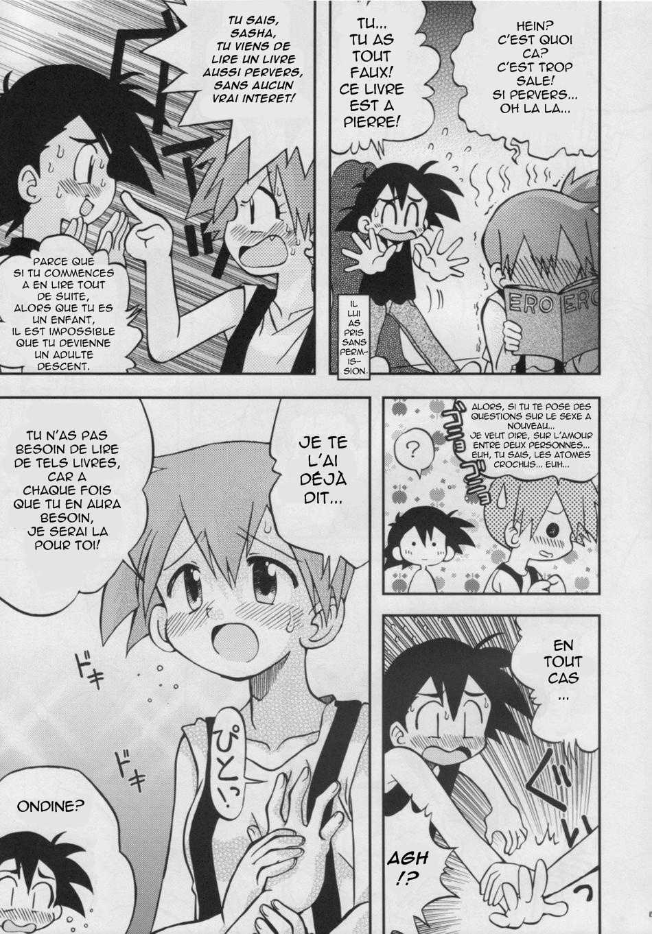 (C74) [Ukkaridou (Shimazu Isami)] Daremo Shiranai Monogatari no Tsuzuki (Pokémon) [French] [HentaiFR] - Page 7