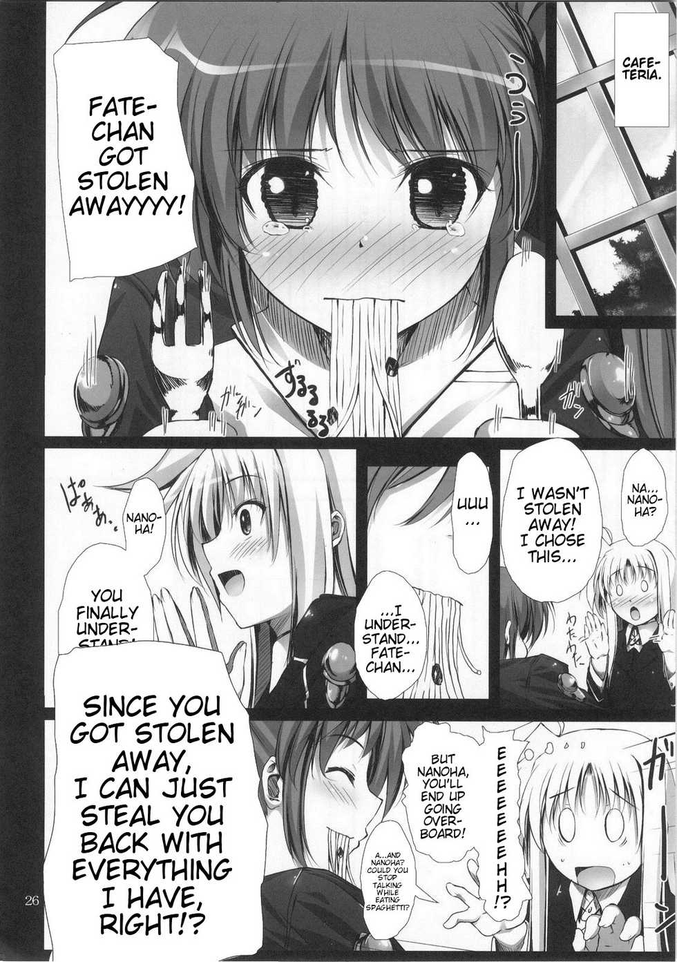 (C80) [IV VA SHIN (Mikuni Mizuki)] Home Sweet Home ～ Fate hen ～ (Mahou Shoujo Lyrical Nanoha) [English] [Team Vanilla + Trinity Translations Team] - Page 25