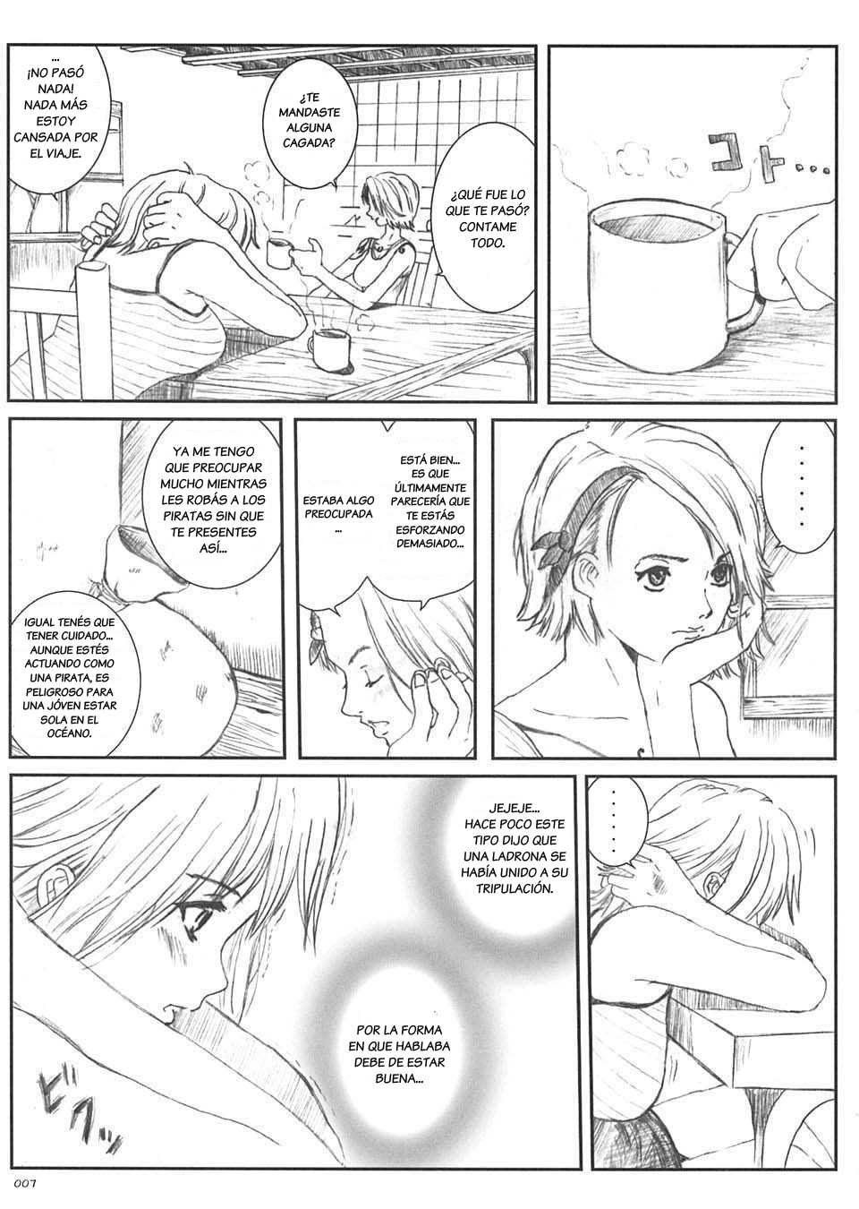 [Circle Kuusou Zikken (Munehito)] Kuusou Zikken Vol.5 (One Piece) [Spanish] {El nido del Cóndor} - Page 6
